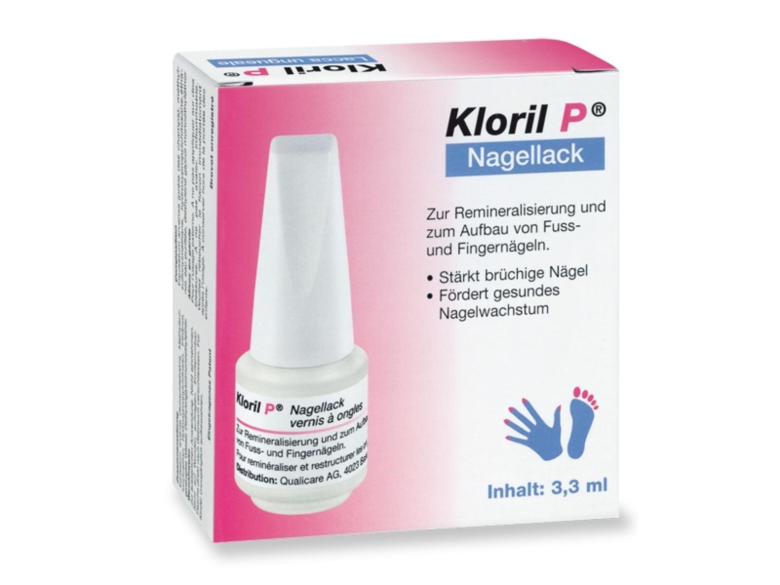 Kloril P Nagellack 3,3 ml  - Haben Sie brüchige,splitternde Nägel?