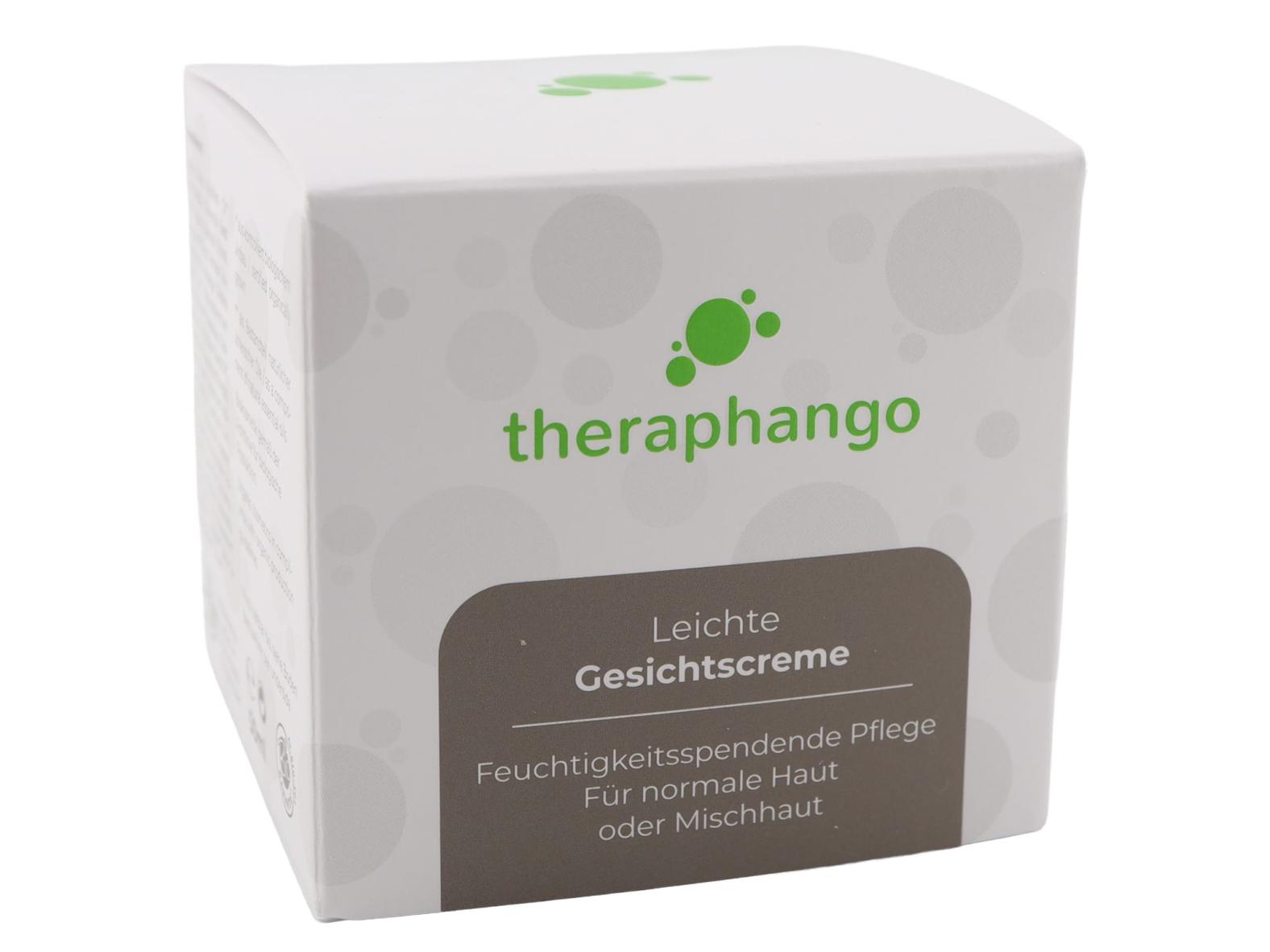 theraphango Leichte Gesichtscreme mit natürlicher Heilerde 50ml