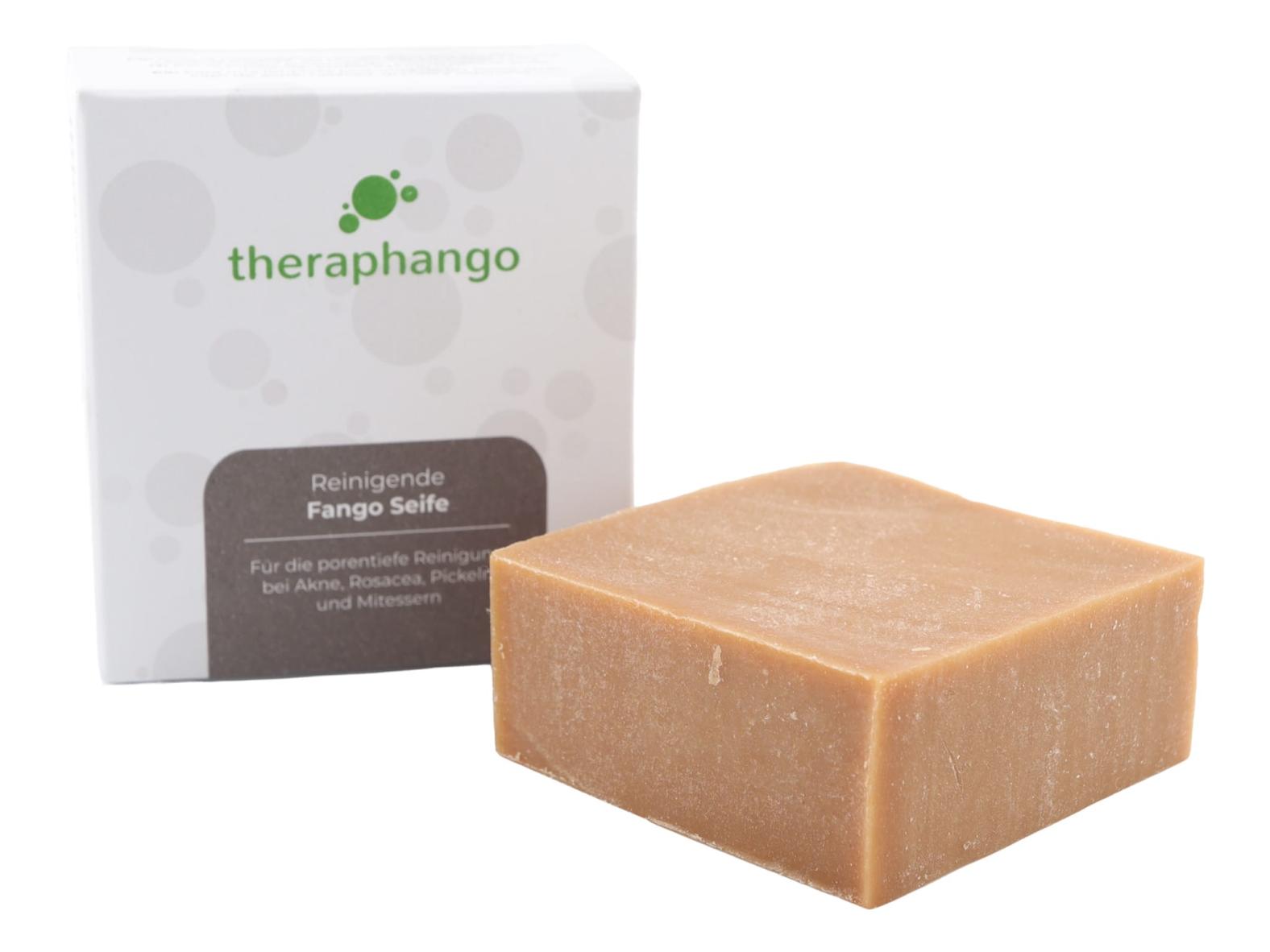 theraphango Reinigende Fango Seife aus natürlicher Heilerde 110g