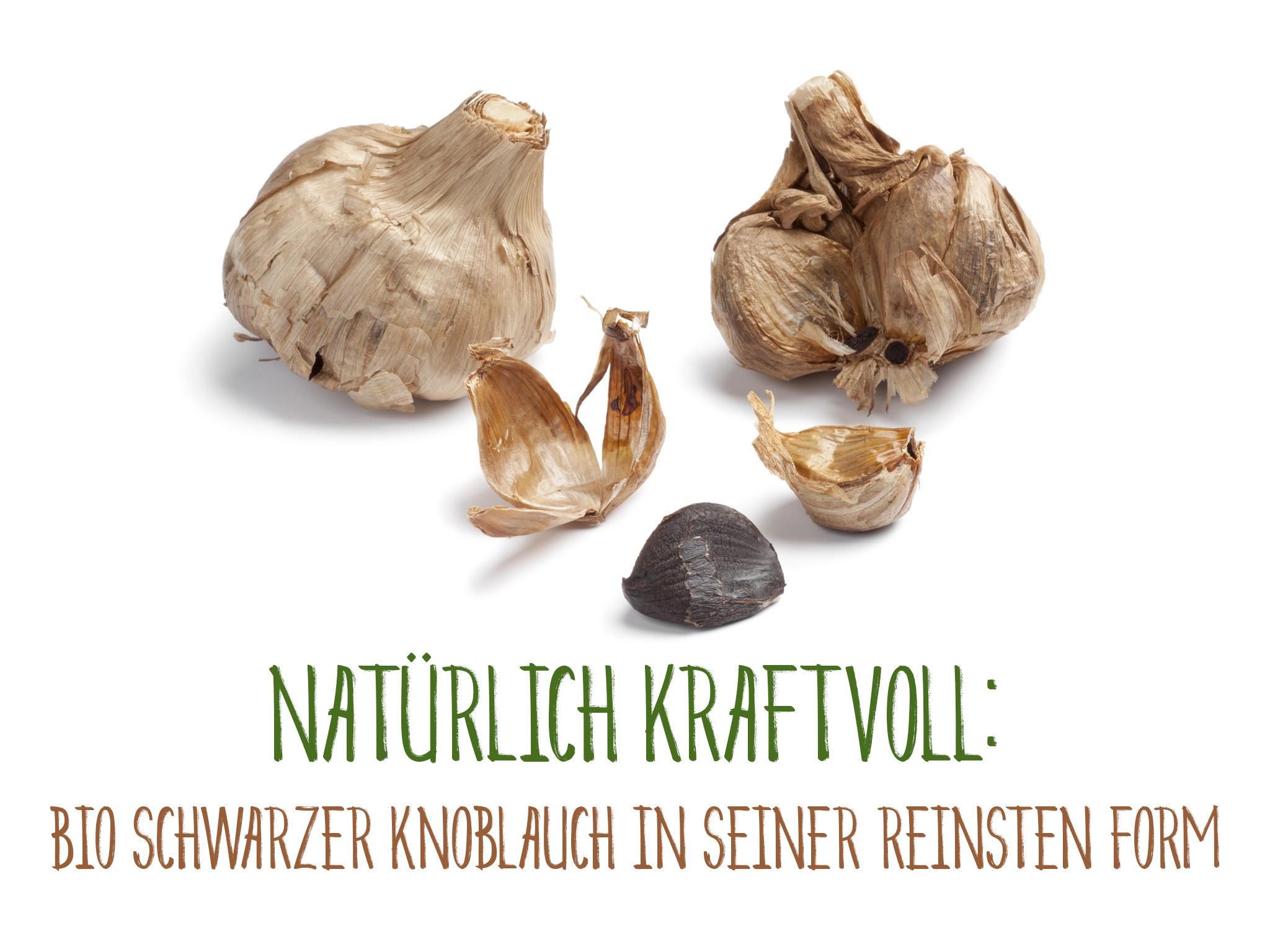 BIO Schwarzer Knoblauch Doppelpack (2x 120 Kapseln im Glas) Vegan & Glutenfrei - Mit reinem Bio Knoblauch Pulver