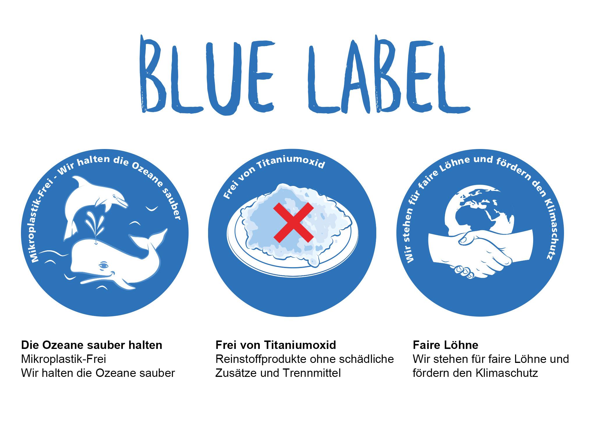 Blue Label - BIO Maca - 3x 80 Kapseln Set - 700mg Macawurzelpulver - Vegan & Glutenfrei