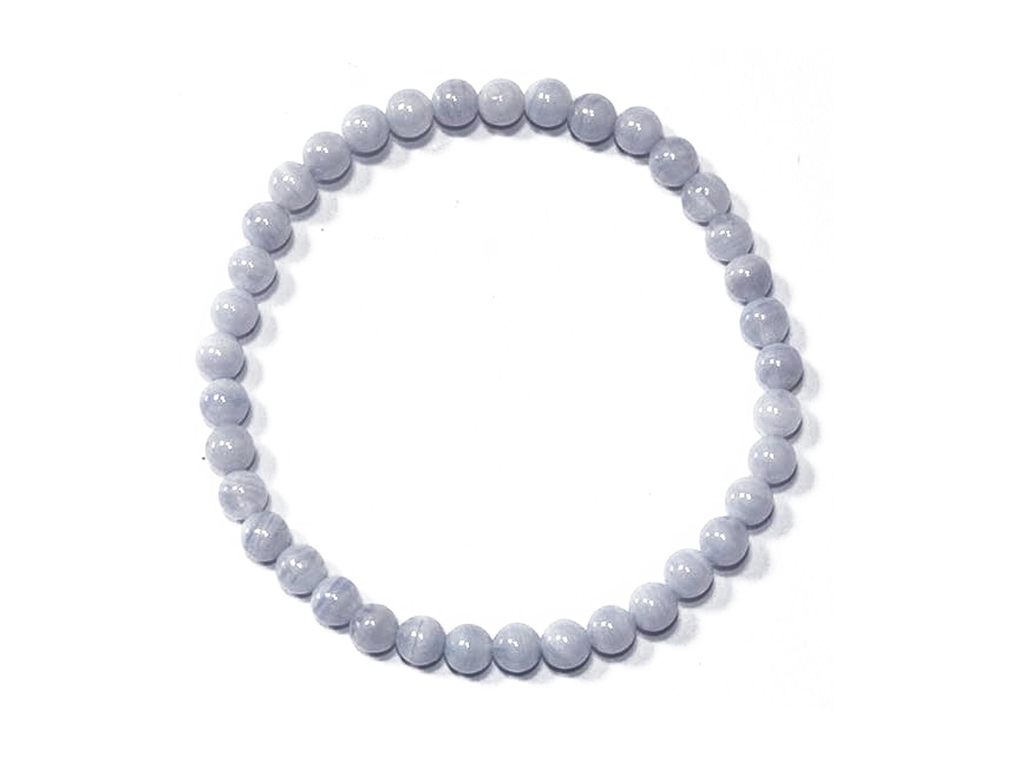Chalcedon Edelstein /Heilstein Armband