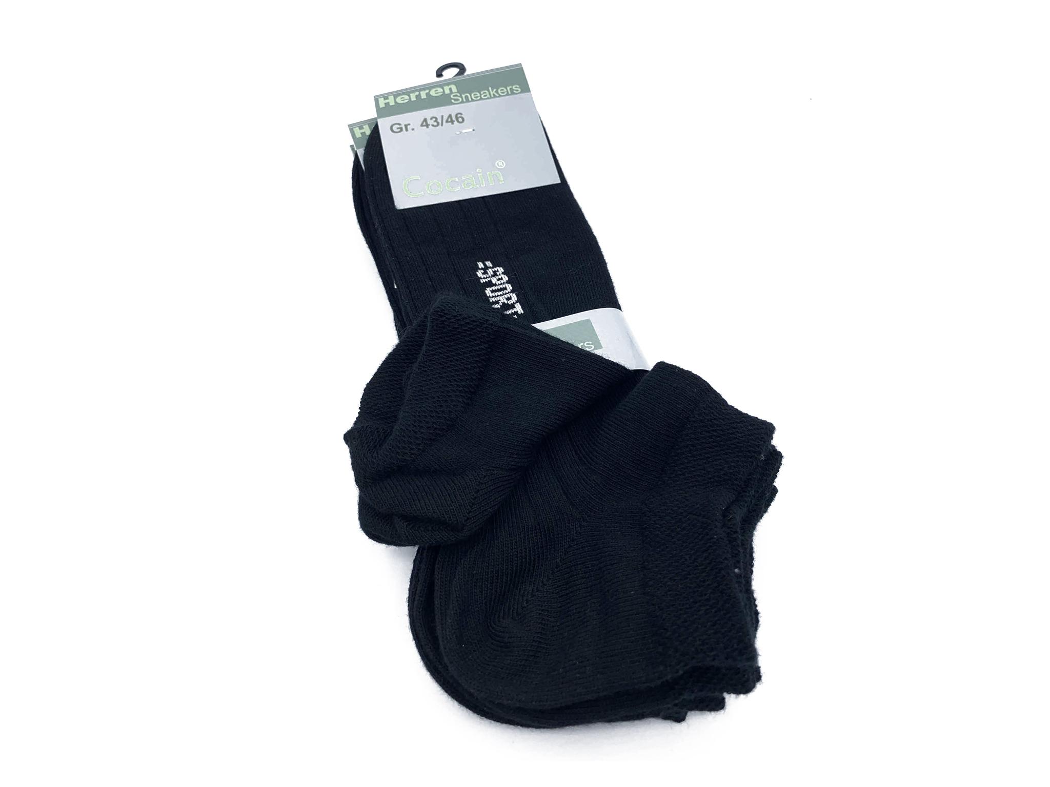 Cocain Herren Sneaker Socken (8 Paar) - Ohne einschneidenden Gummibund