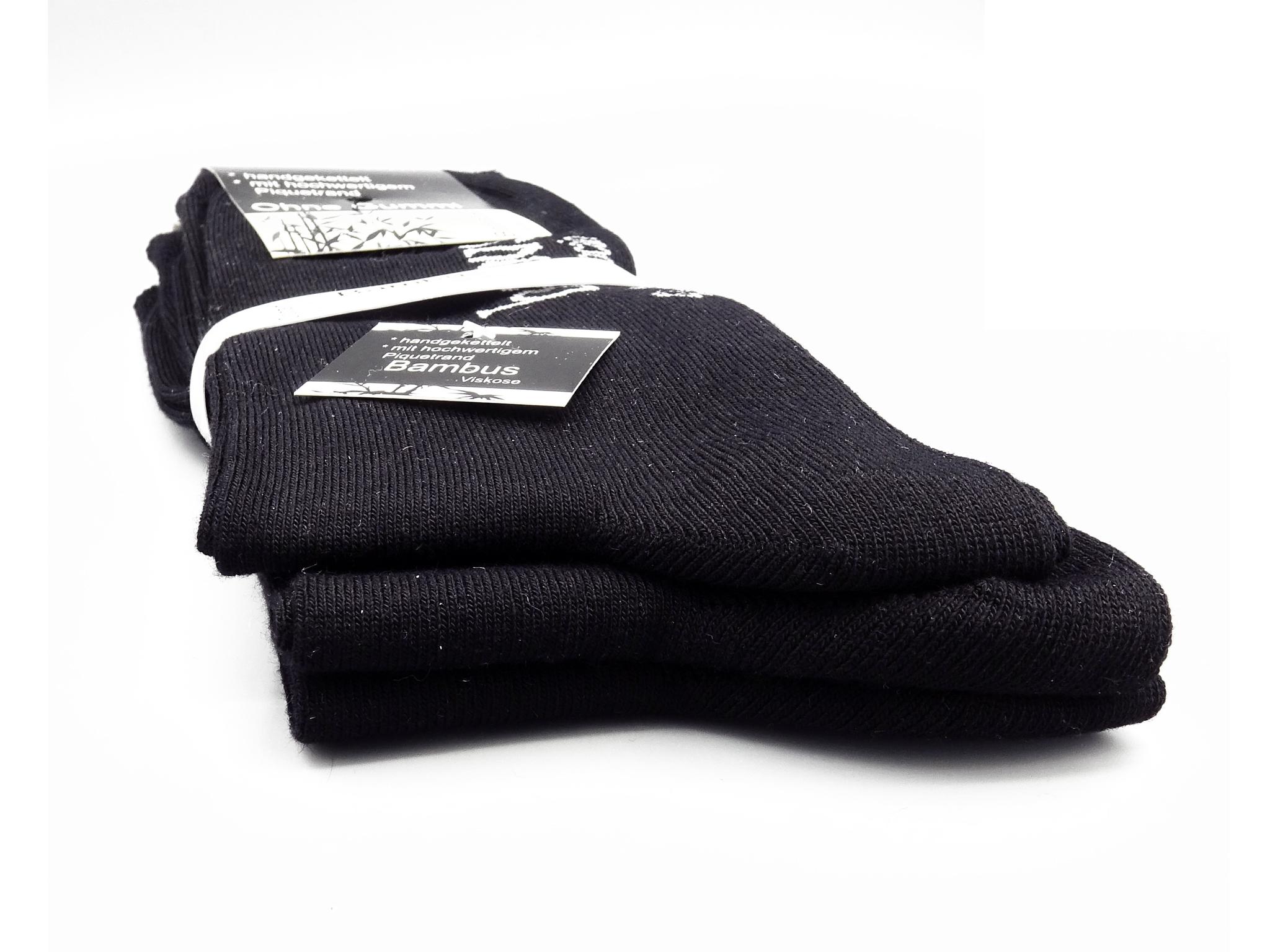 Cocain Bambus Viskose Socken - Ohne Gummi (3x3 im Bündel)