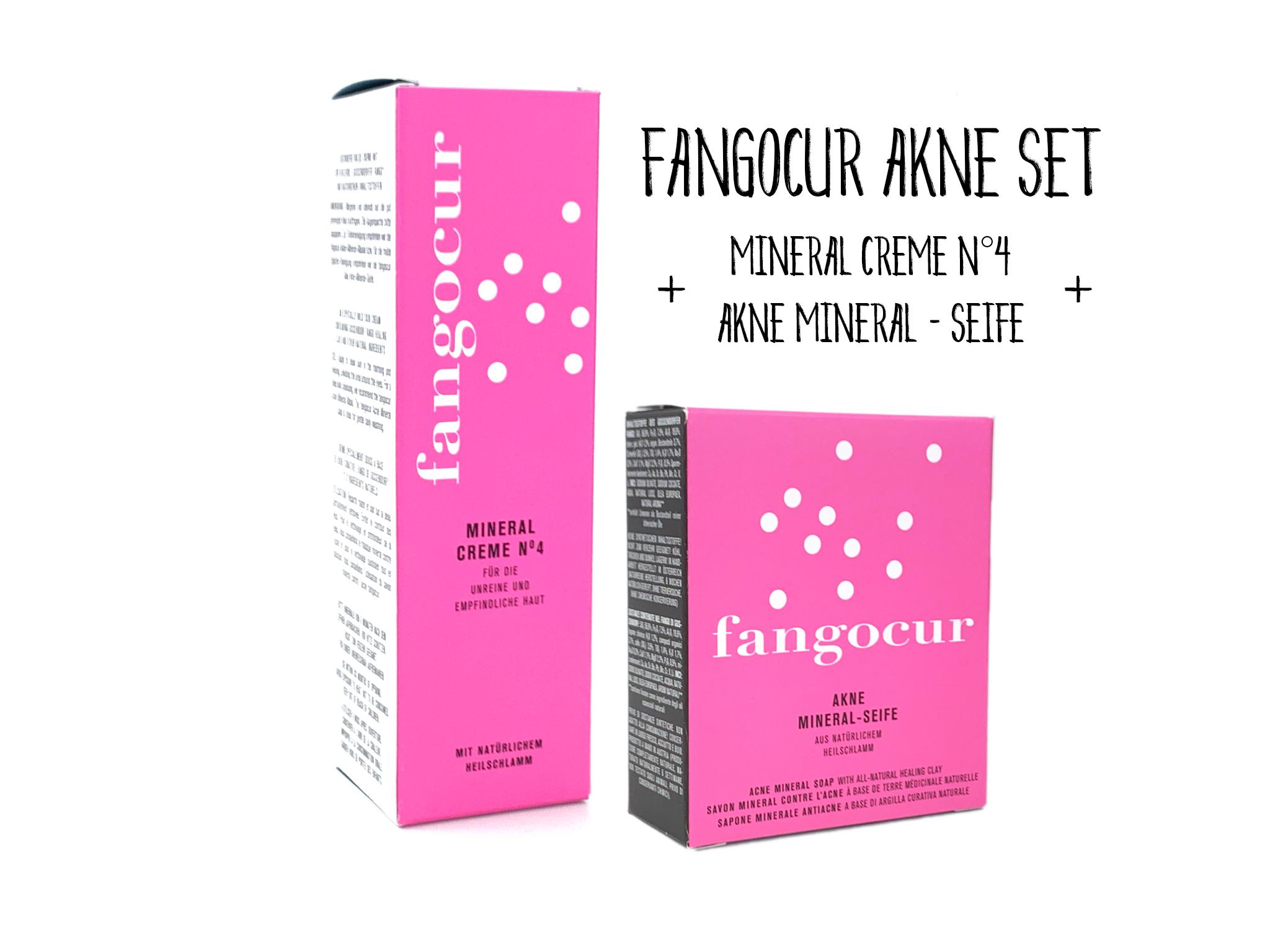 Fangocur - Akne Set - Akne Mineral Seife + Fangocur Mineral Creme N°4