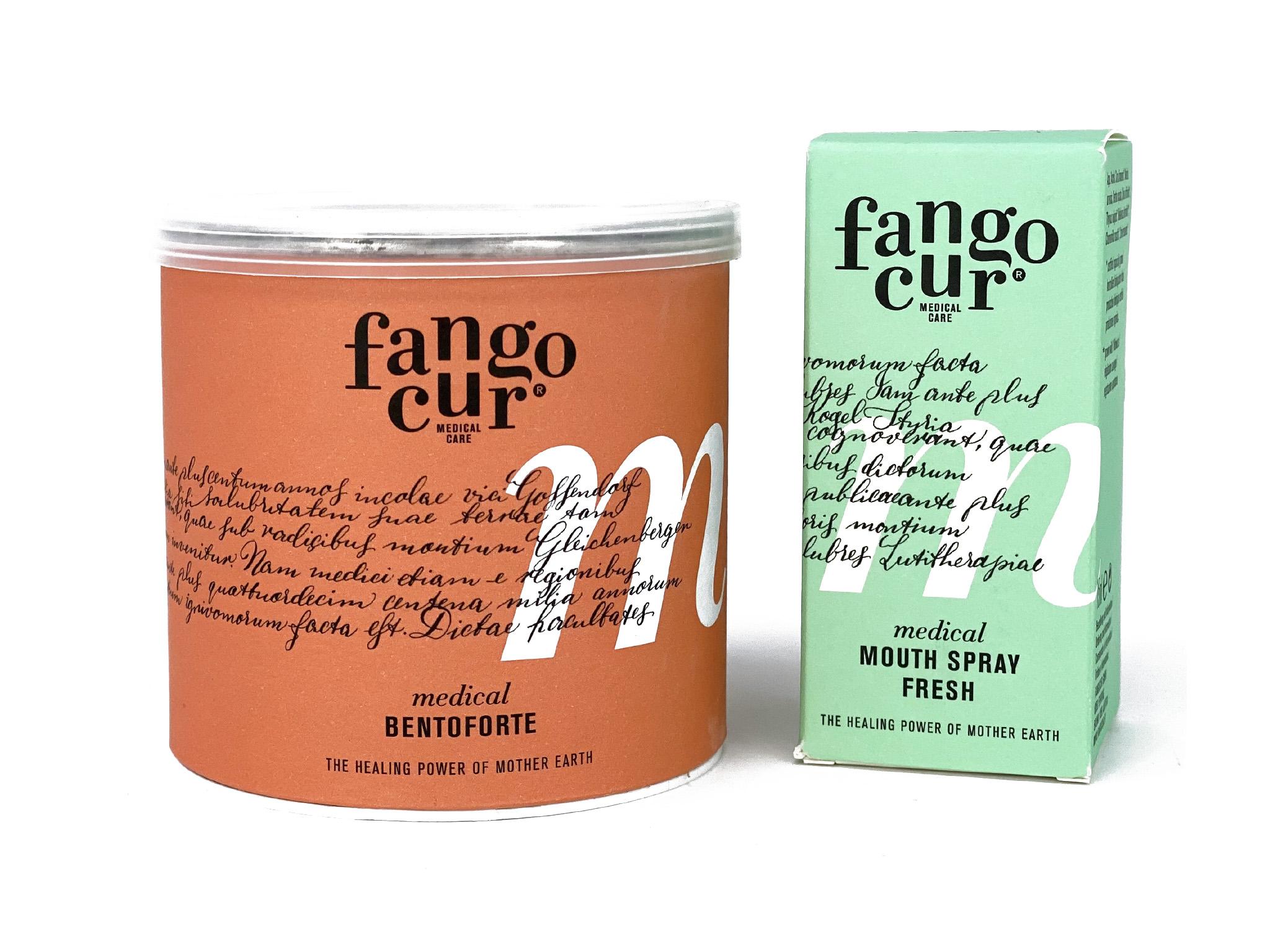 Fangocur Atem Frisch Set: Bentoforte (200 ml) + Mundspray Fresh