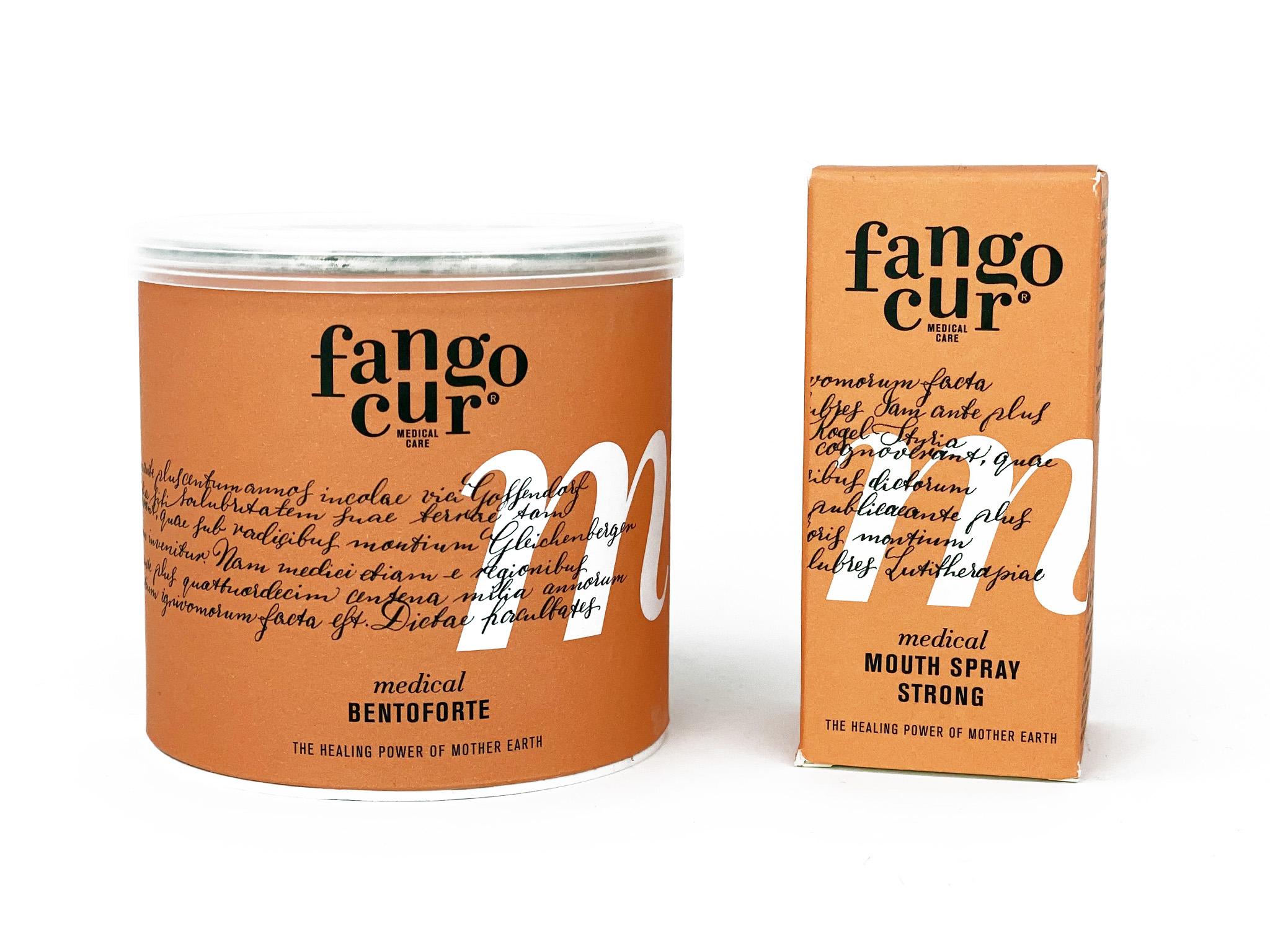 Fangocur Atem Frisch Set: Bentoforte (200 ml) + Mundspray Strong