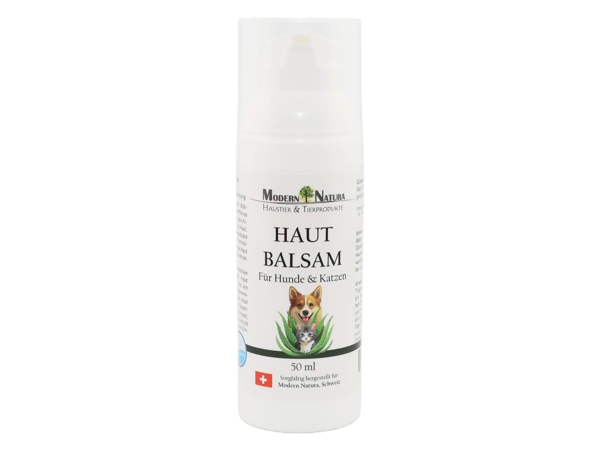 Hautbalsam (50 ml) Mit Aloe Barbadensis - Für Hunde & Katzen - Hydroaktive Emulsion