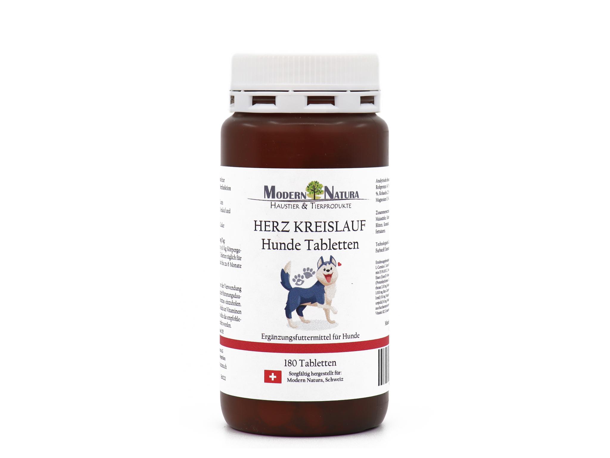 Herz - Kreislauf Hunde Tabletten (180 Stück)