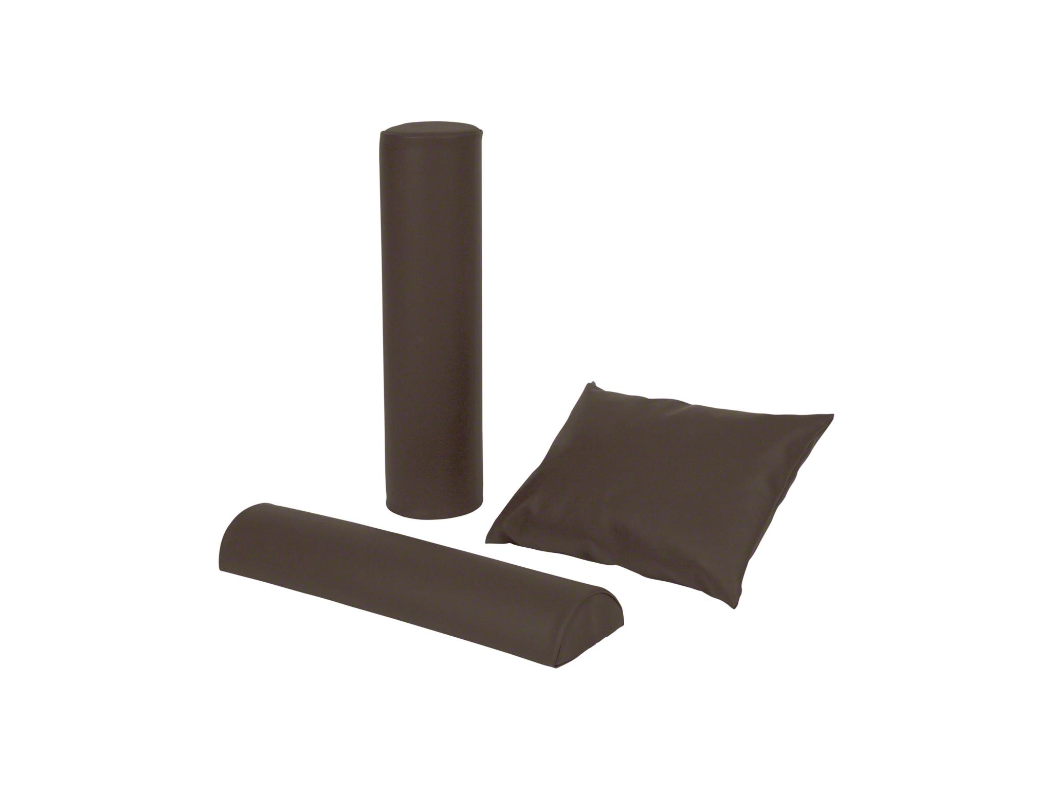 Lagerungskissen-Set, 3-tlg., 60 cm Rolle, Halbrolle & Kopfkissen
