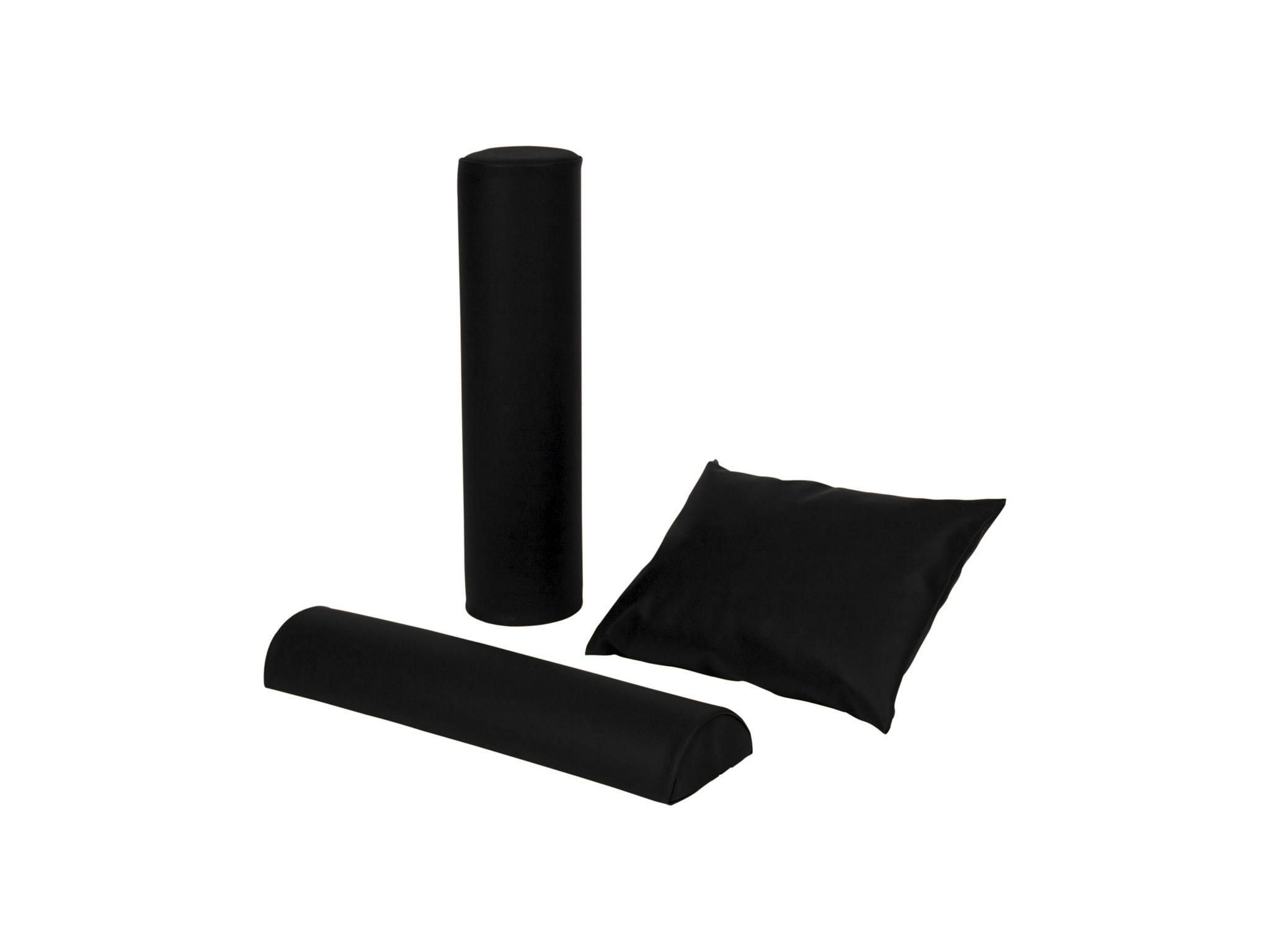 Lagerungskissen-Set, 3-tlg., 60 cm Rolle, Halbrolle & Kopfkissen