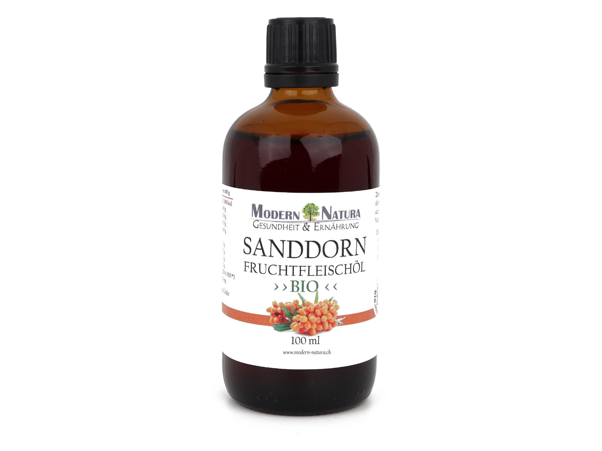 BIO Sanddorn Fruchtfleischöl - 100ml