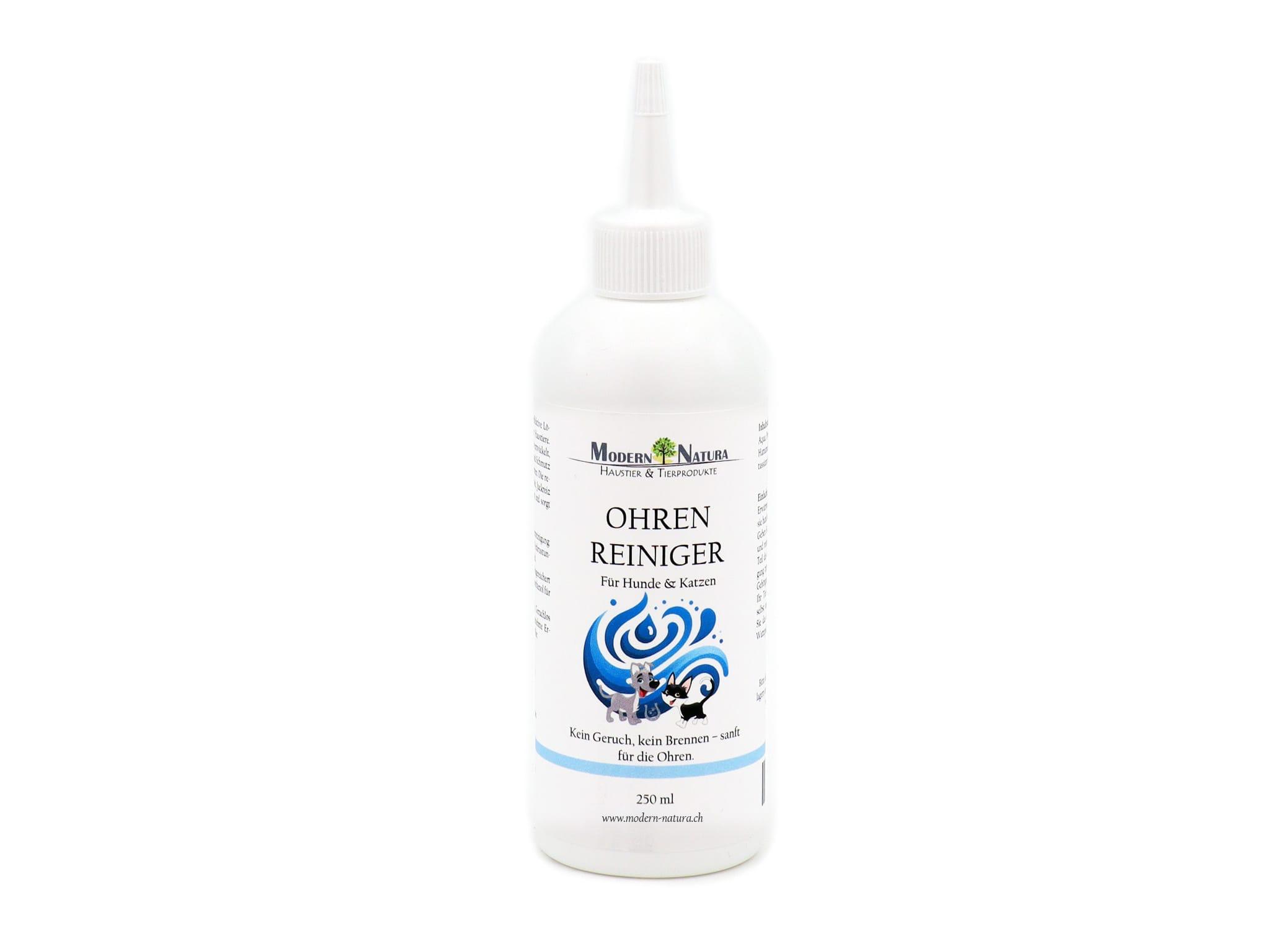 Ohrenreiniger für Hunde & Katzen - 250ml - Geruchslos und ohne Brennen