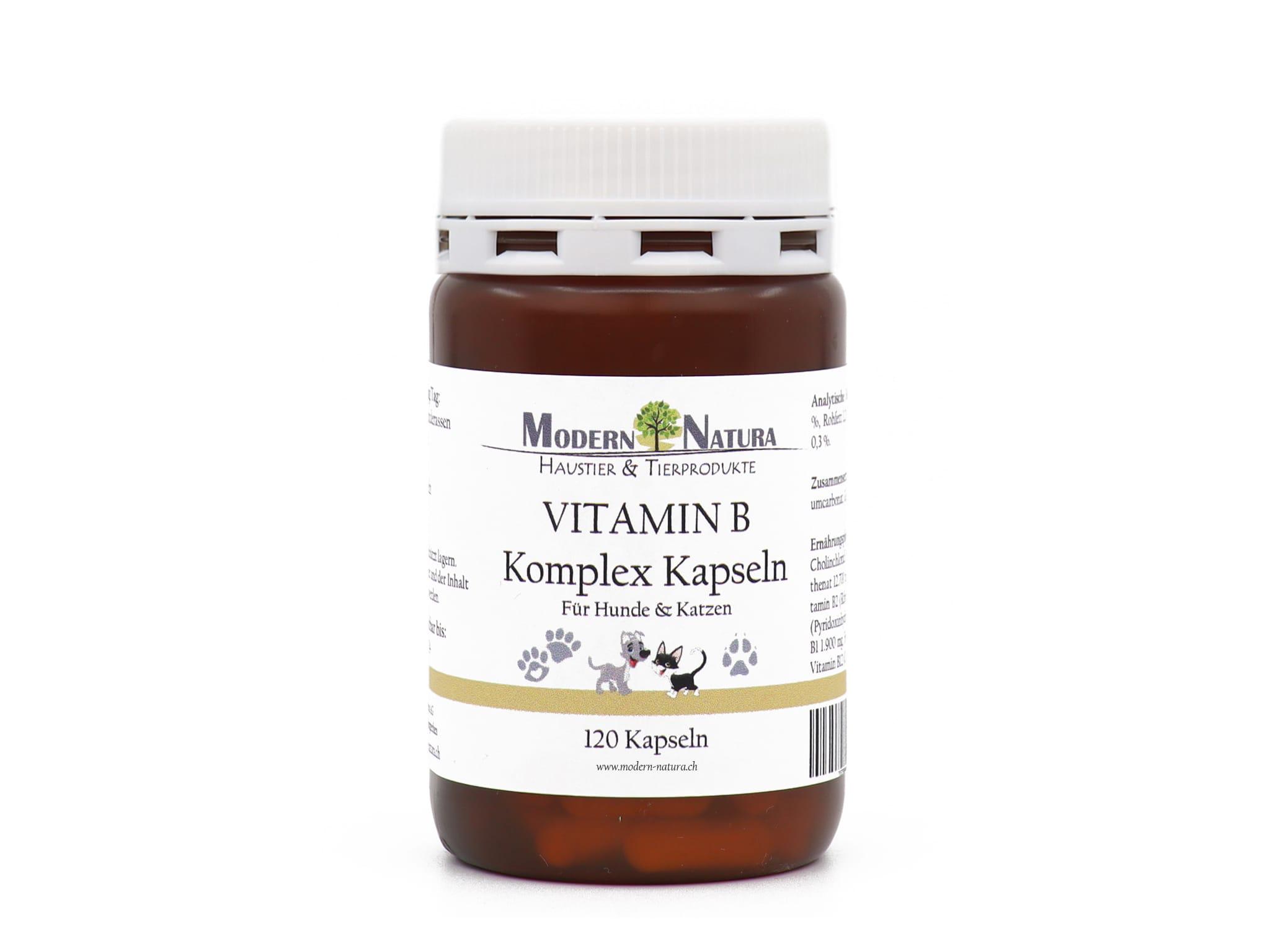 Vitamin B Komplex Hunde Kapseln - 120 Stück