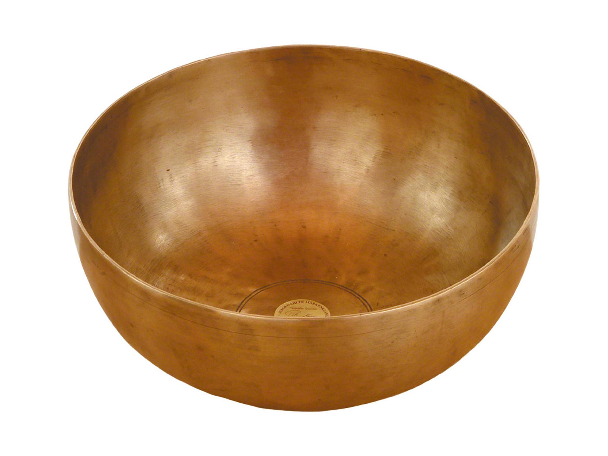 Peter Hess Klangschale Gelenk-/Universalschale, Ø 21 cm, 900-1000 g - inkl. Schlägel phFS-2w
