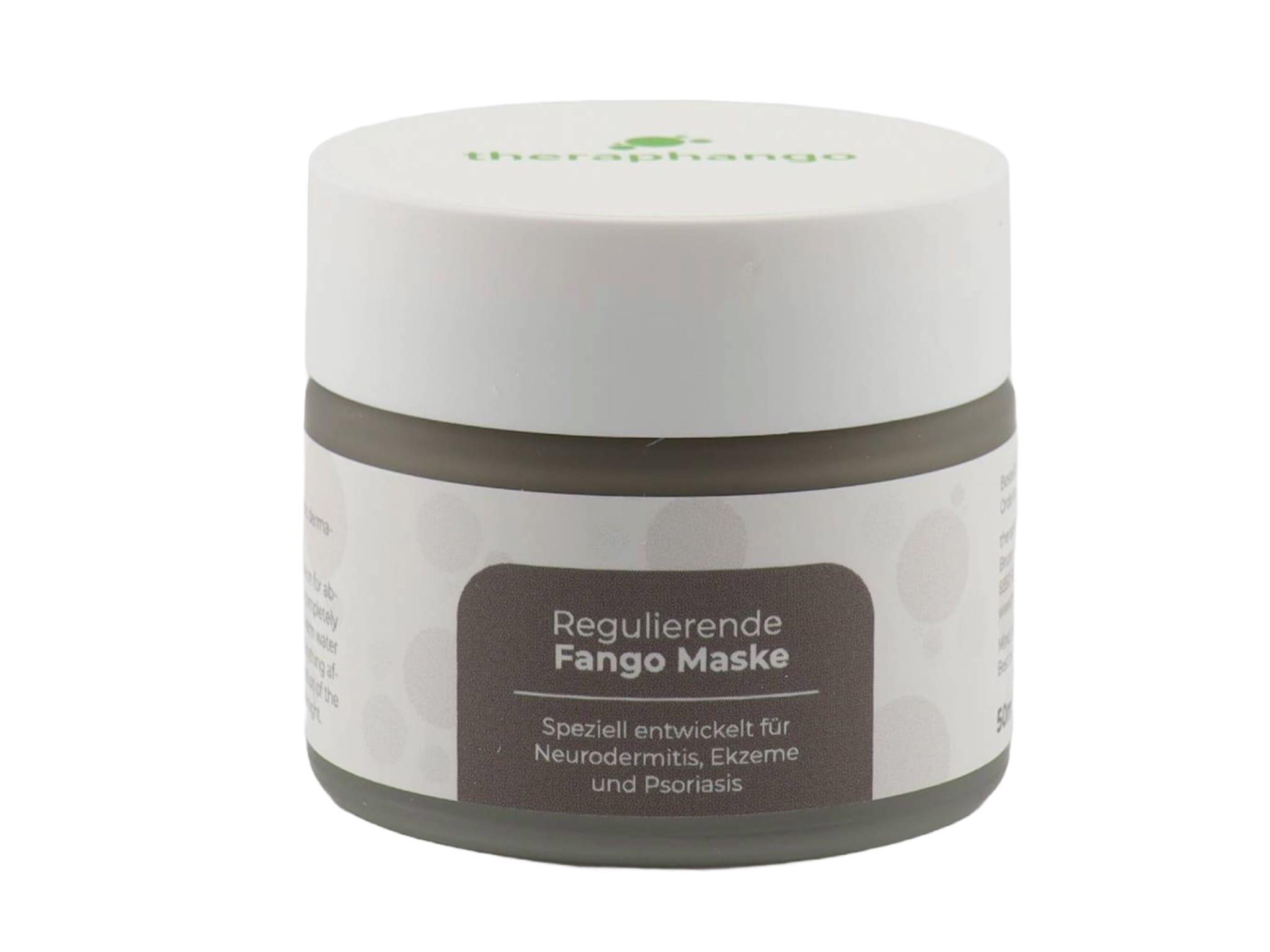 Regulierende Fango Maske - Geeignet bei Neurodermitis, Psoriasis & Ekzemen- Aus natürlicher Heilerde (50ml)