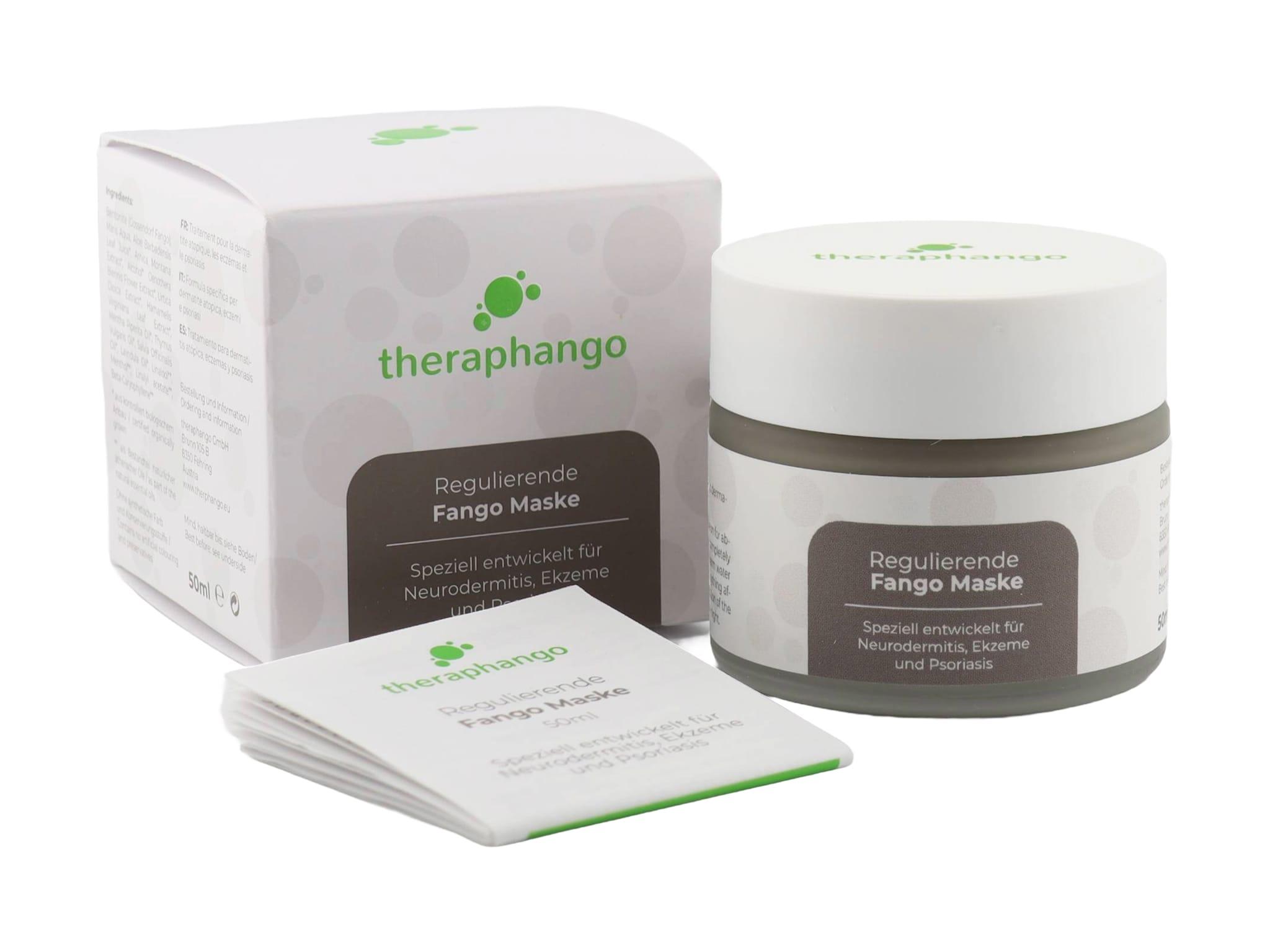 Regulierende Fango Maske - Geeignet bei Neurodermitis, Psoriasis & Ekzemen- Aus natürlicher Heilerde (50ml)