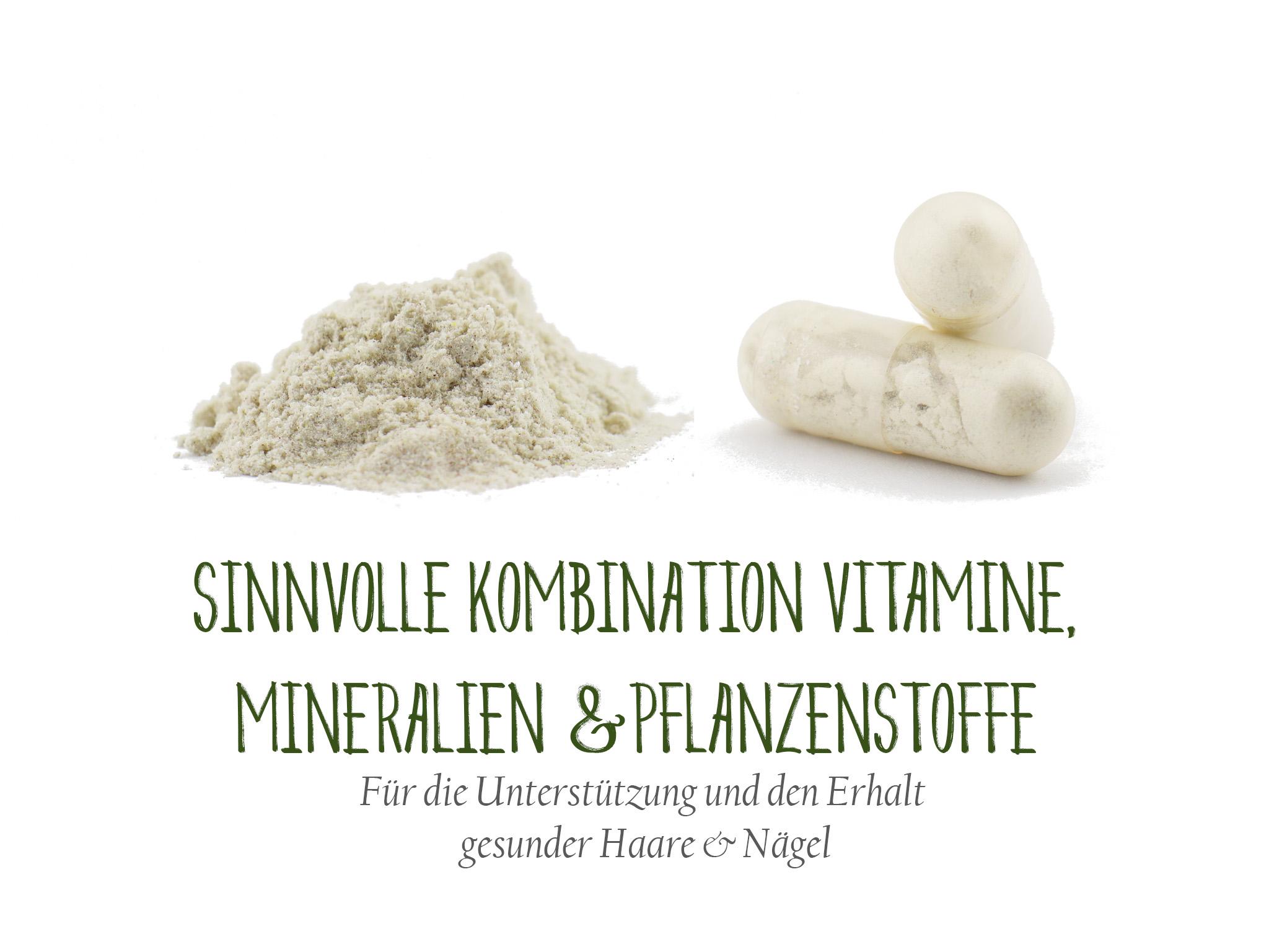 Samson Biotin Haar & Nagel Kapseln (1x 240 Kapseln im Glas) Vegan & Glutenfrei - Kieselerde, Bambus, Hirse