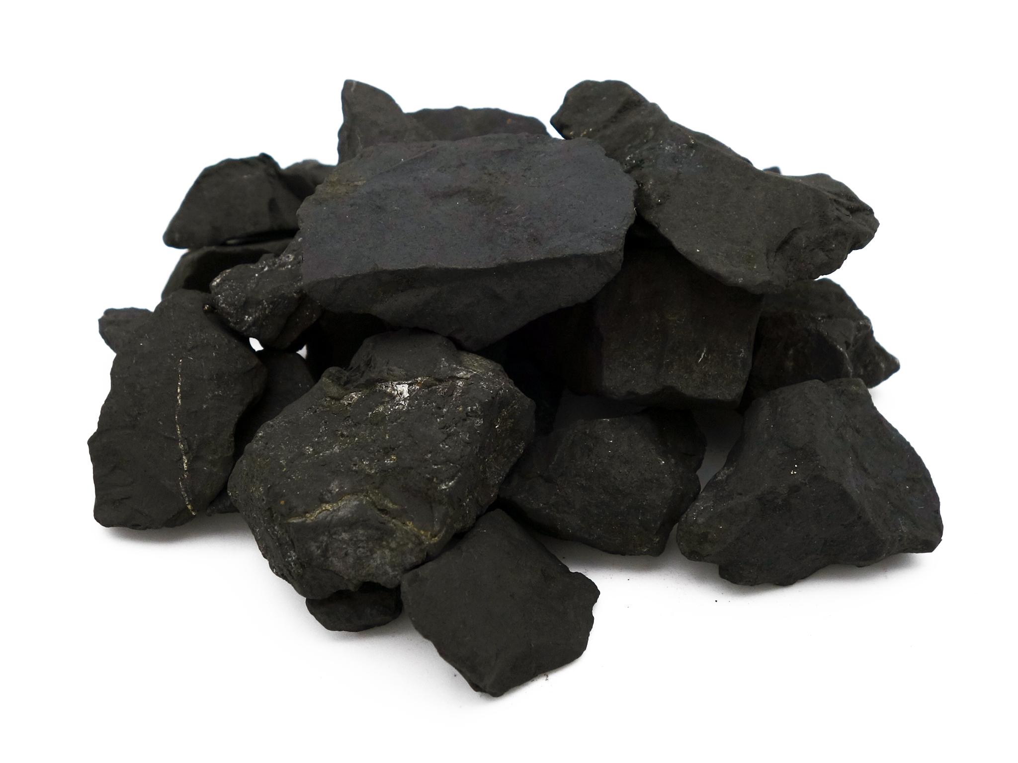 Schungit Wassersteine / Dekosteine (0,5 kg)