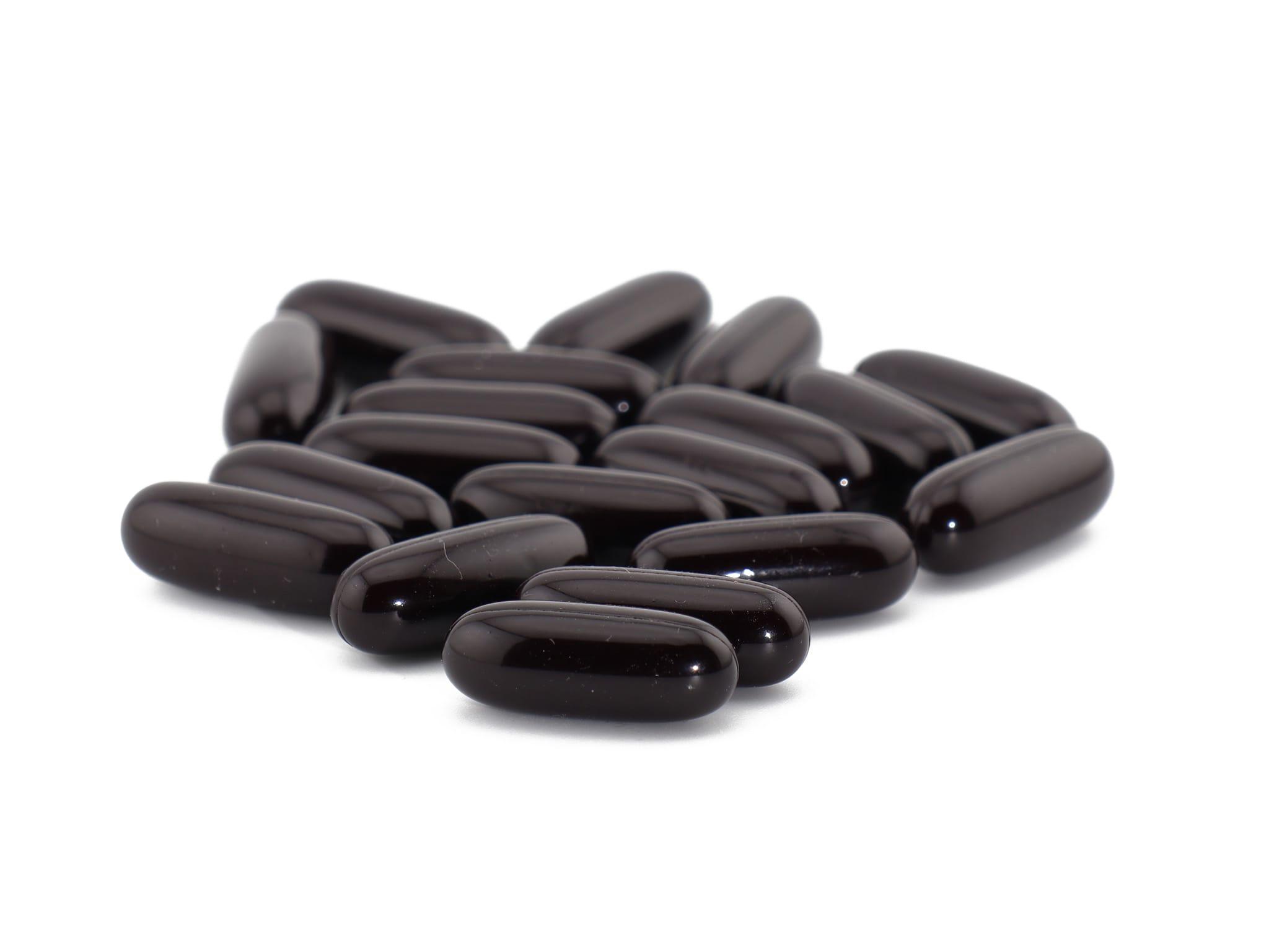 Shilajit Softgel Kapseln - Einzelglas 1x 90 Kapseln - Aus dem Himalaya - Vegan & Glutenfrei