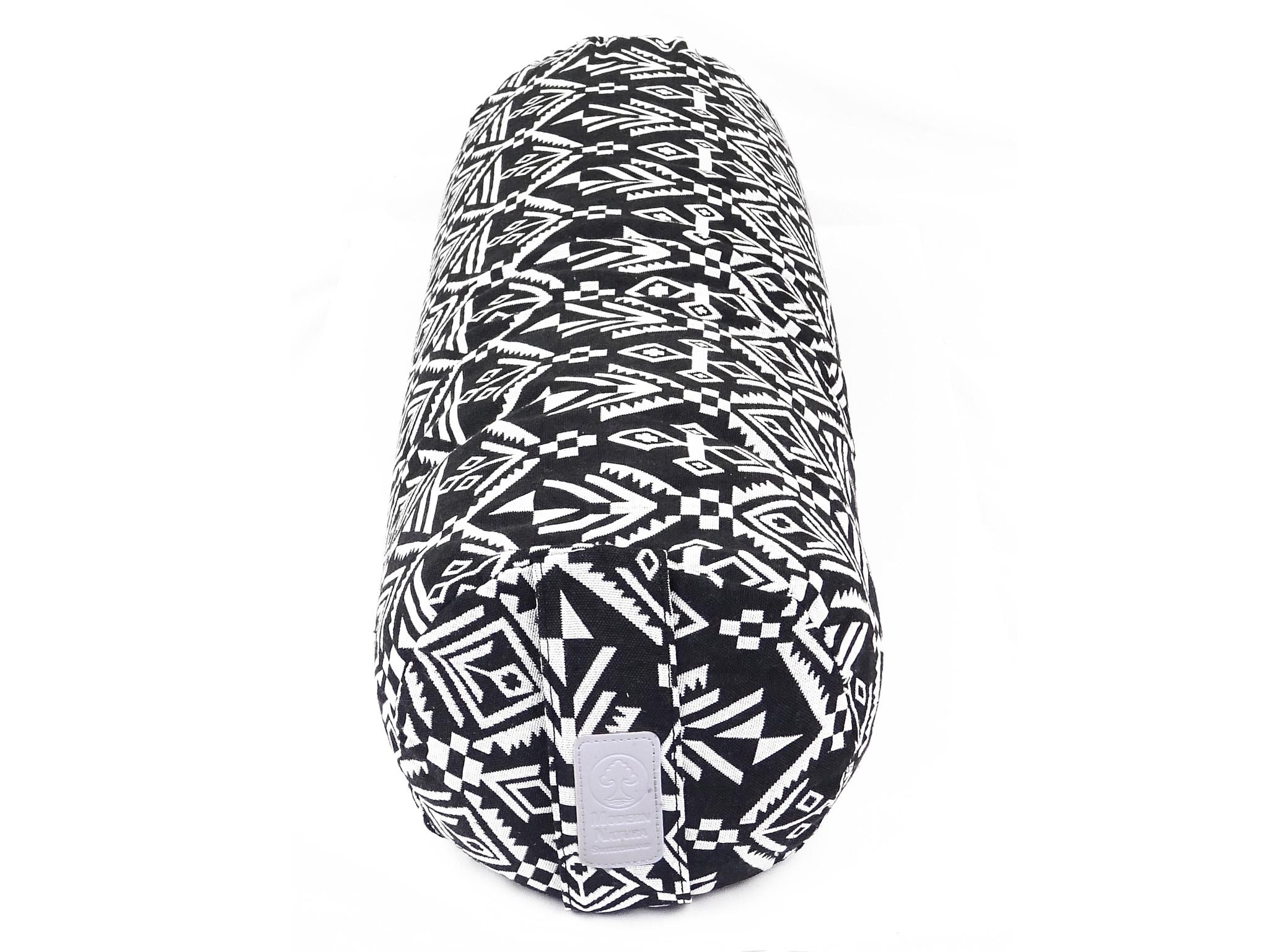 Yoga Bolster /Rolle "Zebra" (ca 70 x 20 cm)