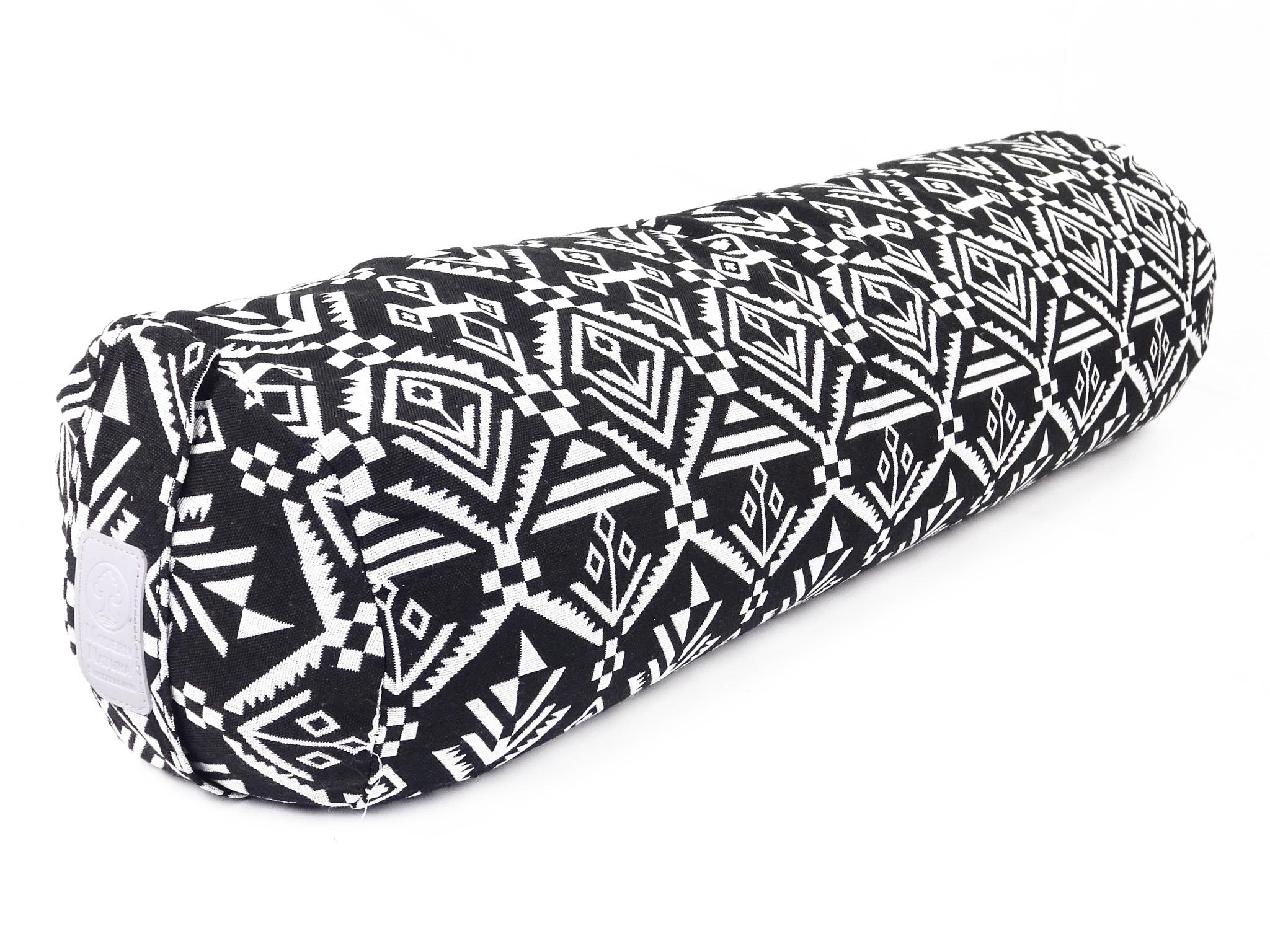 Yoga Bolster /Rolle "Zebra" (ca 70 x 20 cm)