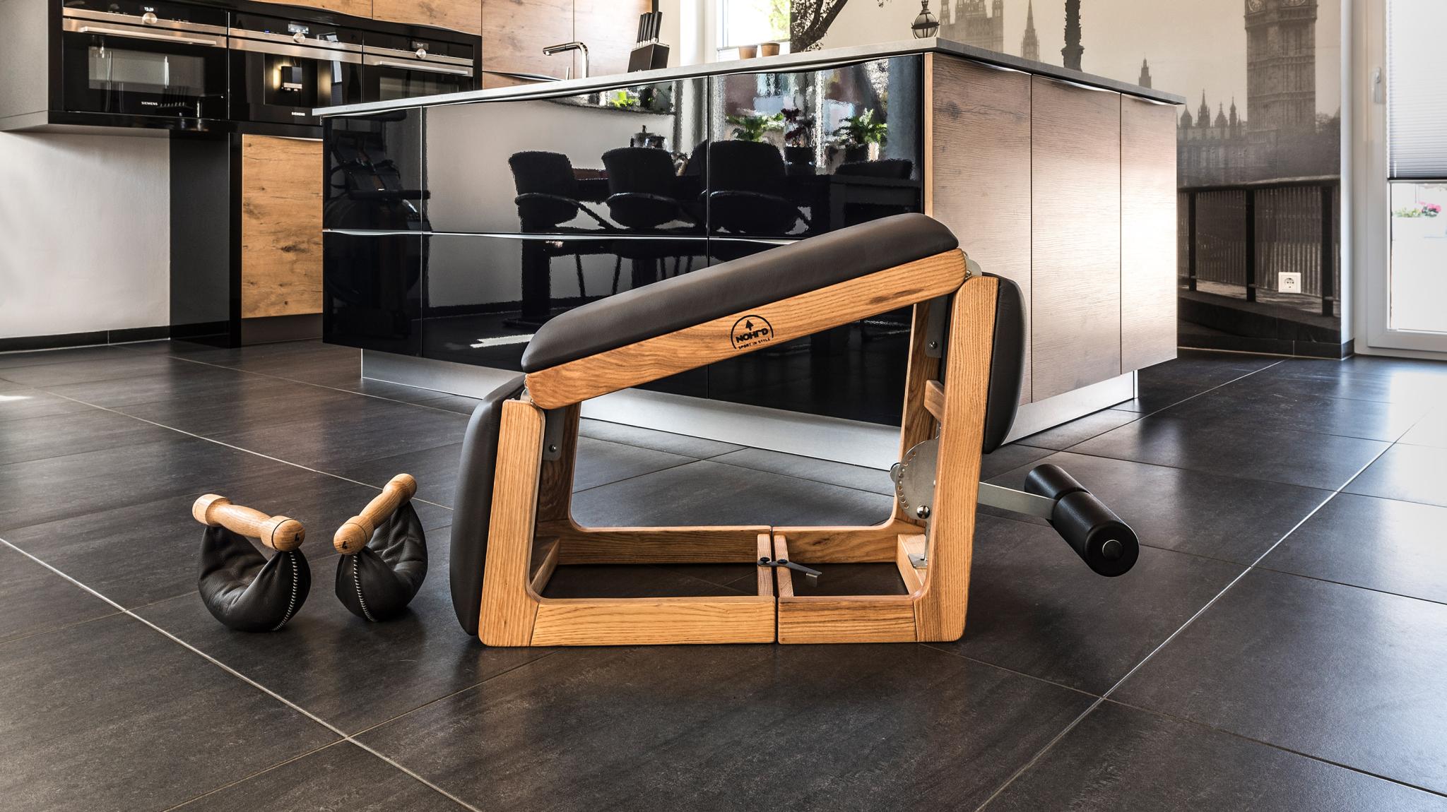 Nohrd Echt Holz TriaTrainer - 3 in 1 Trainingsgerät