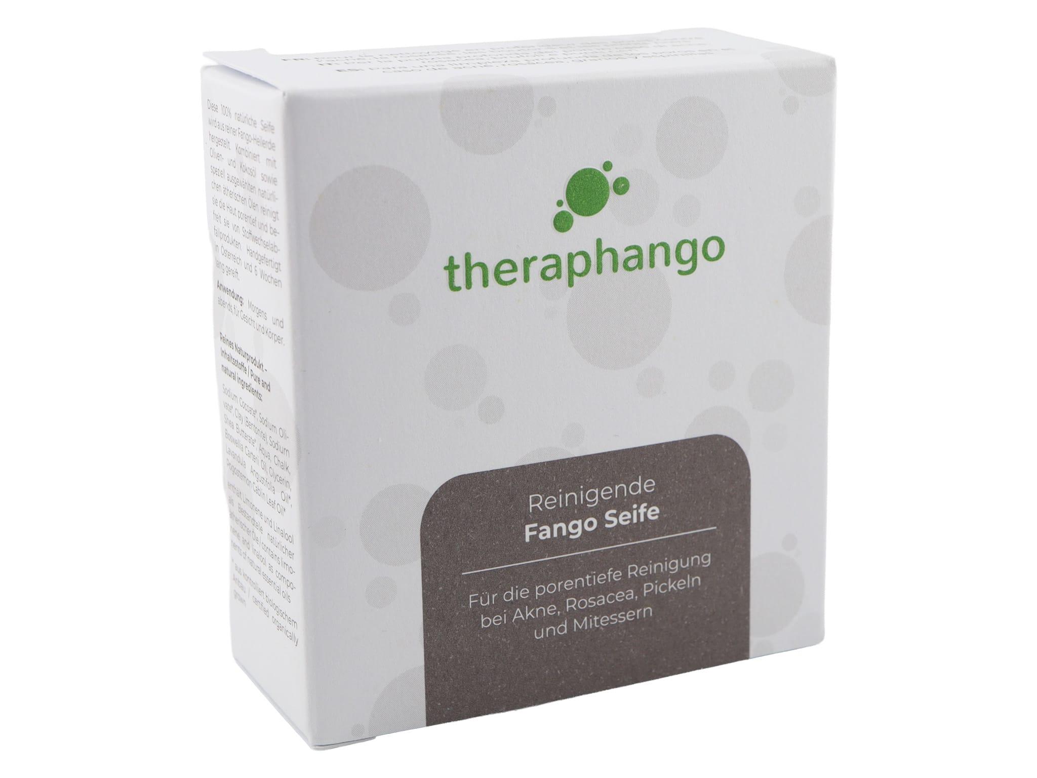 theraphango Reinigende Fango Seife aus natürlicher Heilerde 110g