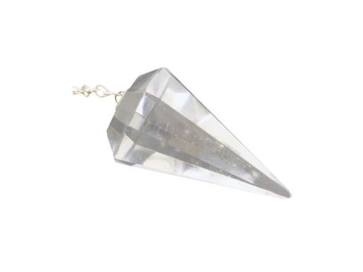 Bergkristall Pendel mit Kette