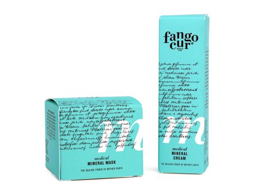 Fangocur Medizinisches Mineral Set XL - Medizinische Mineral Maske + Mineral Creme N°5 - Bei Neurodermitis, Schuppenflechte, Ekzemen & Hautkrankheiten