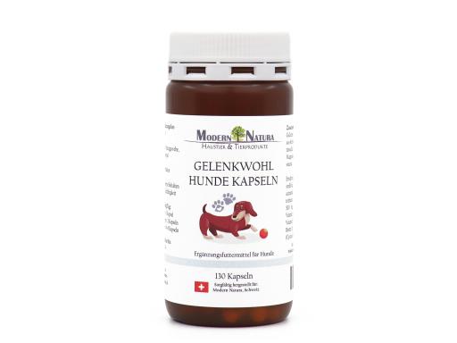 Gelenkwohl Hunde 130 Kapseln - Vitaminisiertes Ergänzungsfuttermittel für Hunde mit Calcium, Magnesium und acht wichtigen B-Vitaminen