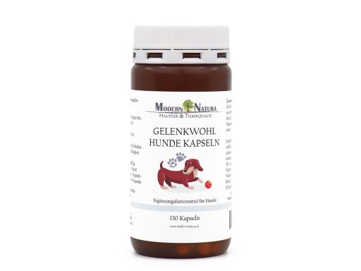 Gelenkwohl Hunde 130 Kapseln - Vitaminisiertes Ergänzungsfuttermittel für Hunde mit Calcium, Magnesium und acht wichtigen B-Vitaminen