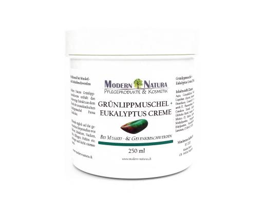 Grünlippmuschel + Eukalyptus Creme (250 ml)