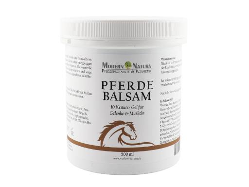 Pferdebalsam Gel - Mit einer Mischung aus 10 Kräutern - 500 ml - Entspannte Muskeln & Gelenke