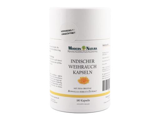 Indischer Weihrauch Kapseln - 90 Stück, Vegan & Glutenfrei - Mit 70% Boswelliasäure