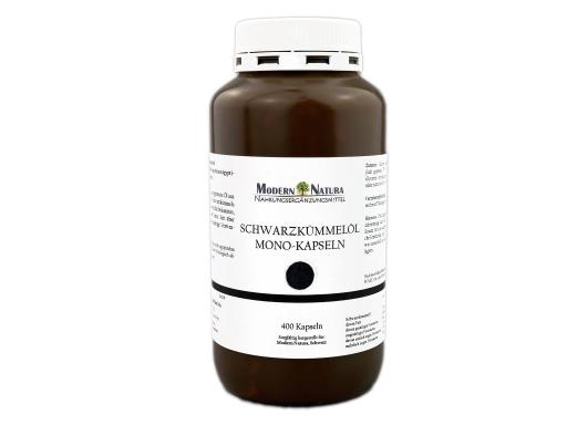 Schwarzkümmelöl-Mono-Kapseln (400 Stück)