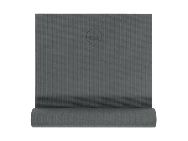 STUDIO yoga mat in anthracite as another product view of the 5 mm thick yoga mat