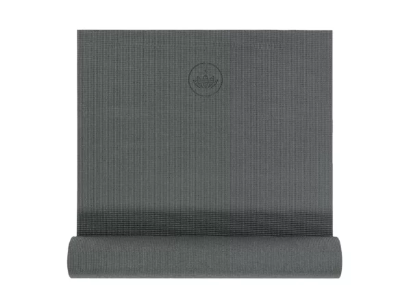 Yogamatte STUDIO in Anthrazit als weitere Produktansicht der 5 mm starken Yogamatte