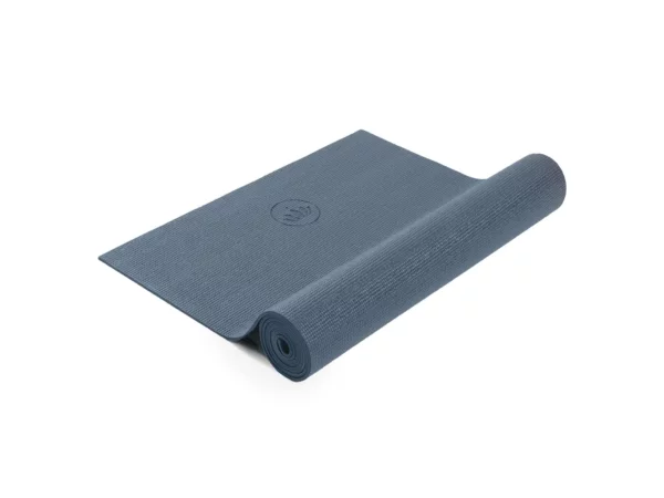 Yogamatte STUDIO in Blau als Produktansicht der rutschfesten Matte für Yogastunden