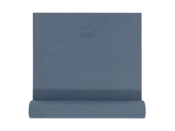 Yogamatte STUDIO in Blau als weitere Ansicht der leichten 5 mm Yogamatte