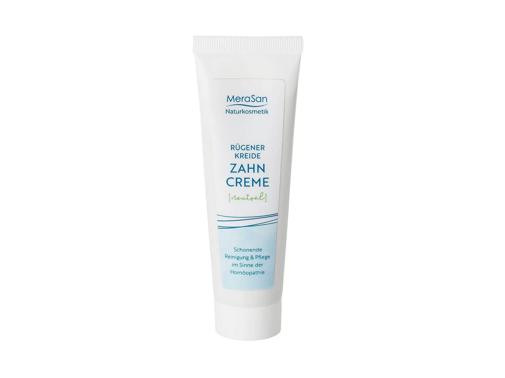 Rügen Healing Chalk Toothpaste Neutral in white 50 ml tube with light blue label