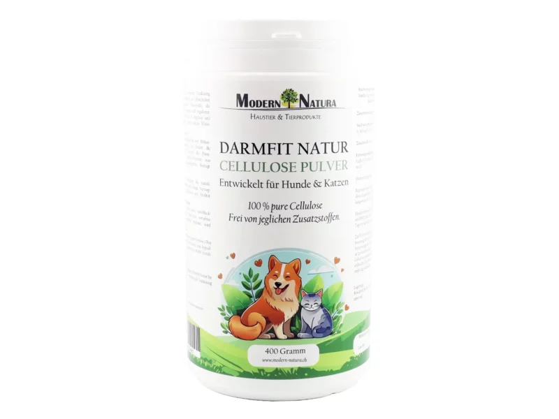 Darmfit Natur Cellulose Powder for Dogs and Cats in product view