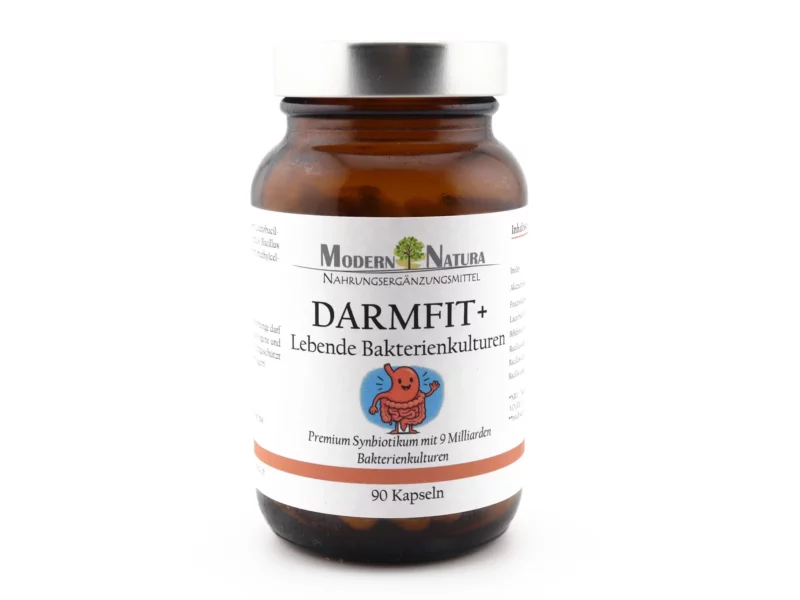 Darmfit PLUS Kapseln im Glas, Hauptansicht gemäss Dateibezeichnung ohne mitgeliefertes Bild