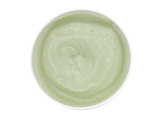 Crema alla cozza verde dal set in una visualizzazione supplementare del prodotto