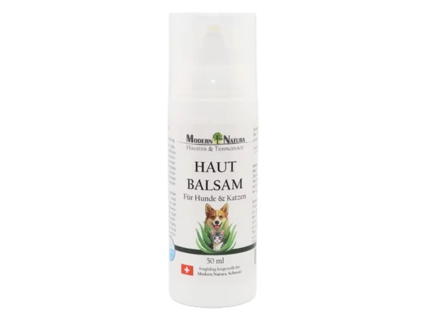 Baume cutané pour chiens et chats sous forme d'émulsion hydroactive d'Aloe Barbadensis en vue principale