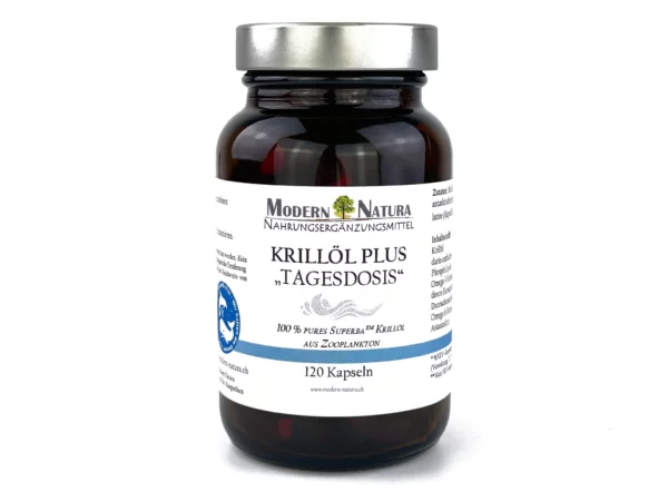Krillöl Plus Kapseln, weitere Produktansicht gemäss Dateibezeichnung des Einzelglases