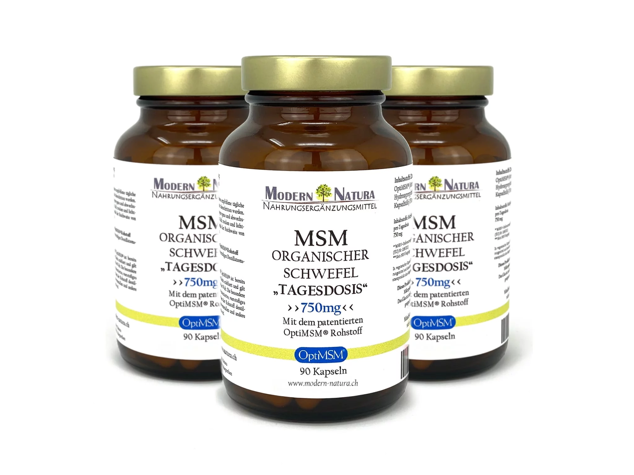 OptiMSM organic sulfur triple pack in an additional product view