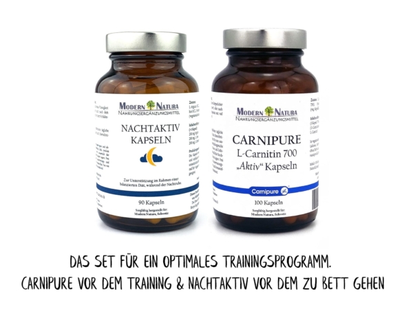 Dayactive and Nightactive Set as a dietary supplement for day and night