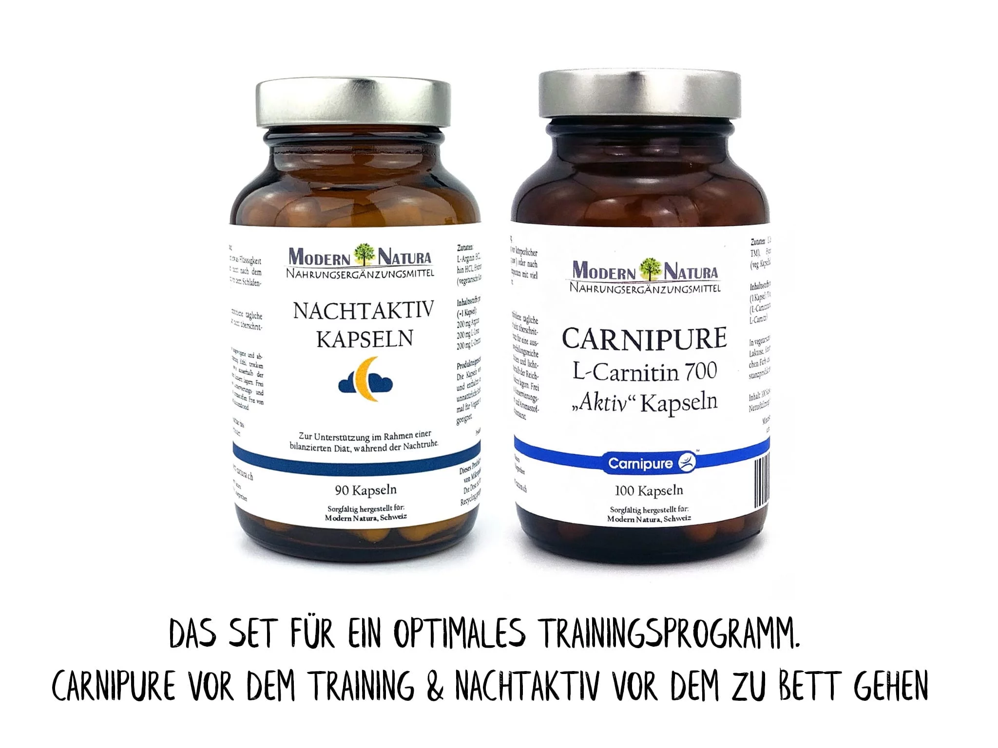 Dayactive and Nightactive Set as a dietary supplement for day and night
