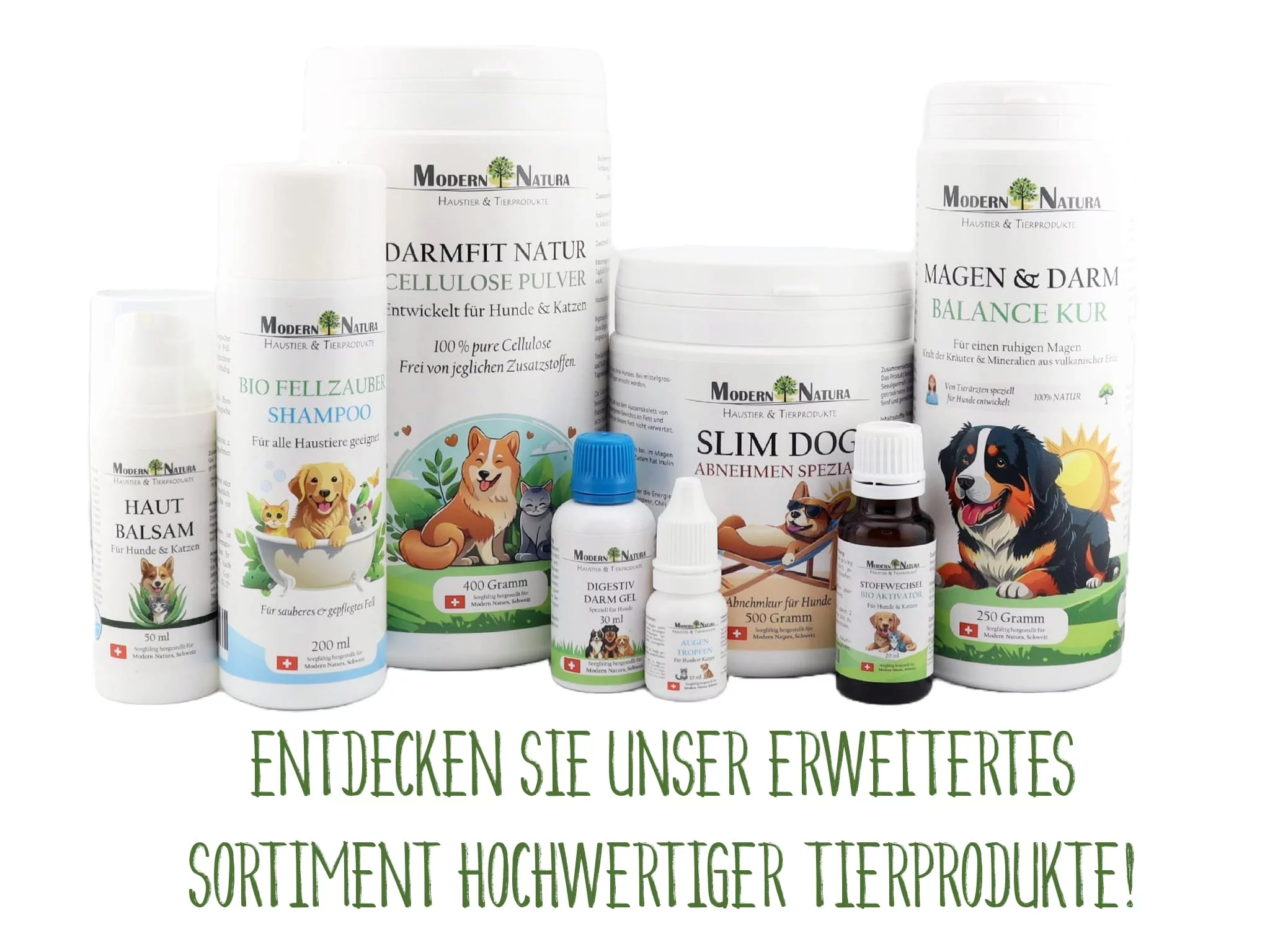 Assortimento prodotti per animali Modern Natura